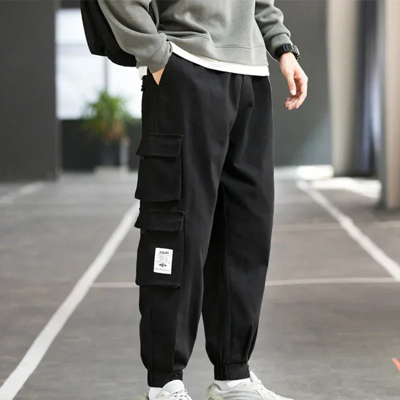 

Workwear Pants for Men in Autumn and Winter 2023 New Japanese Casual Pants Trend Loose Fitting Multi Pocket Leggings