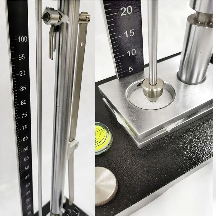 ASTM D2632 Rubber Impact Rebound Resilience Elasticity Tester