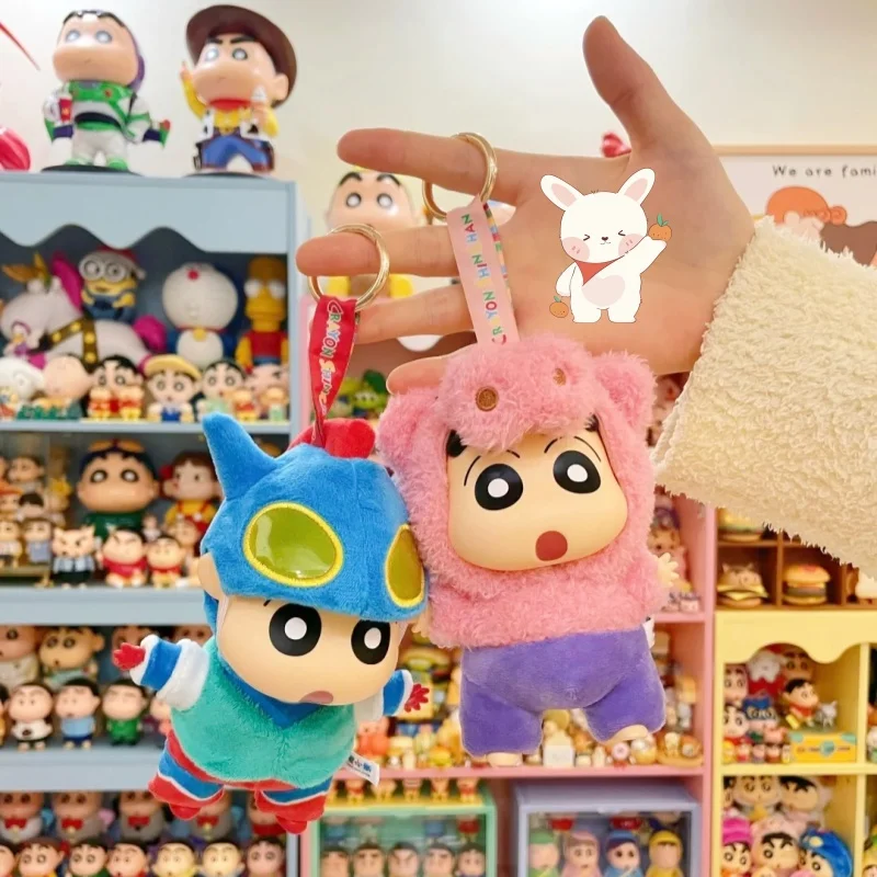 TOPTOY Crayon Shin-Chan Winylowa Figurka Akcji Blind Box Seria Anime Kolekcjonerska Figurka Niespodzianka Model Zabawka Prezent na Imprezę Kostium
