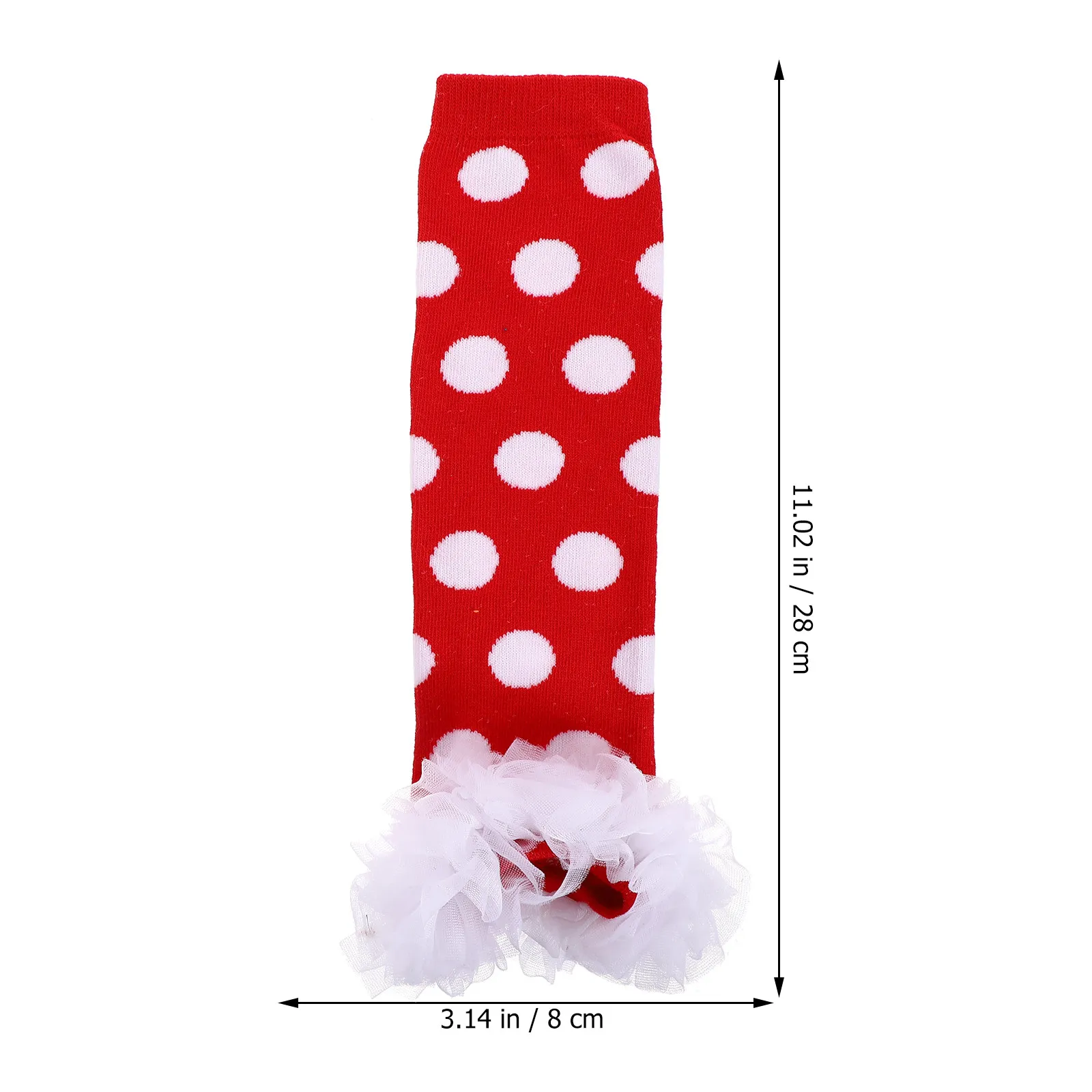 1Pair Baby Leg Warmers Cotton Winter Warm Leg Cuff for Toddlers Soft Elastic Boot Cuff Christmas Long Sock Comfortable Indoor
