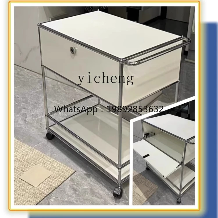 GZ   medieval module cabinet mobile trolley dining cart side cabinet coat rack