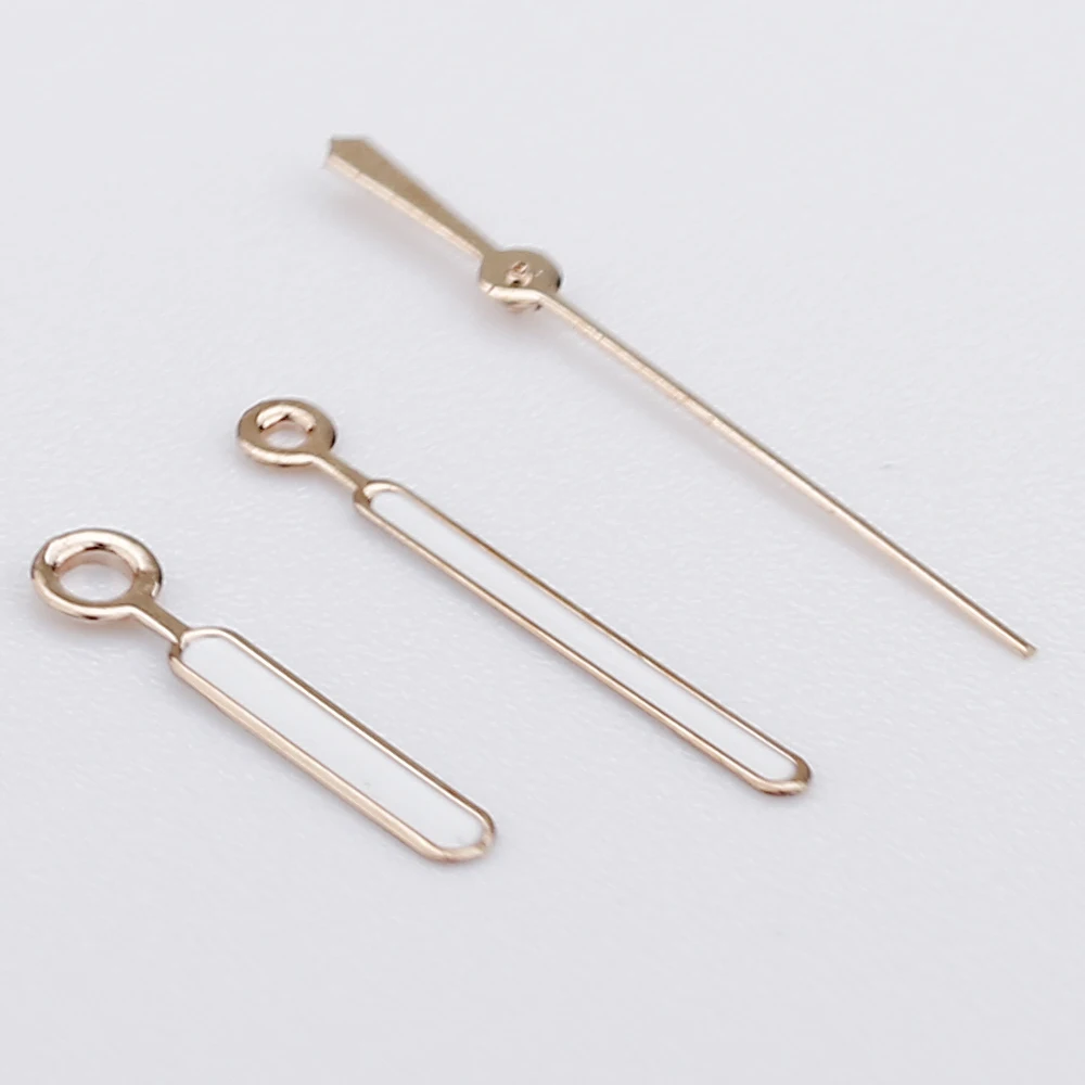

New Aiguille NH35 Hands Set Rose Gold Silver Watch Hands Green Luminous For NH34 NH35 NH36 Nh35 Nautilus Hands Watches Pointers