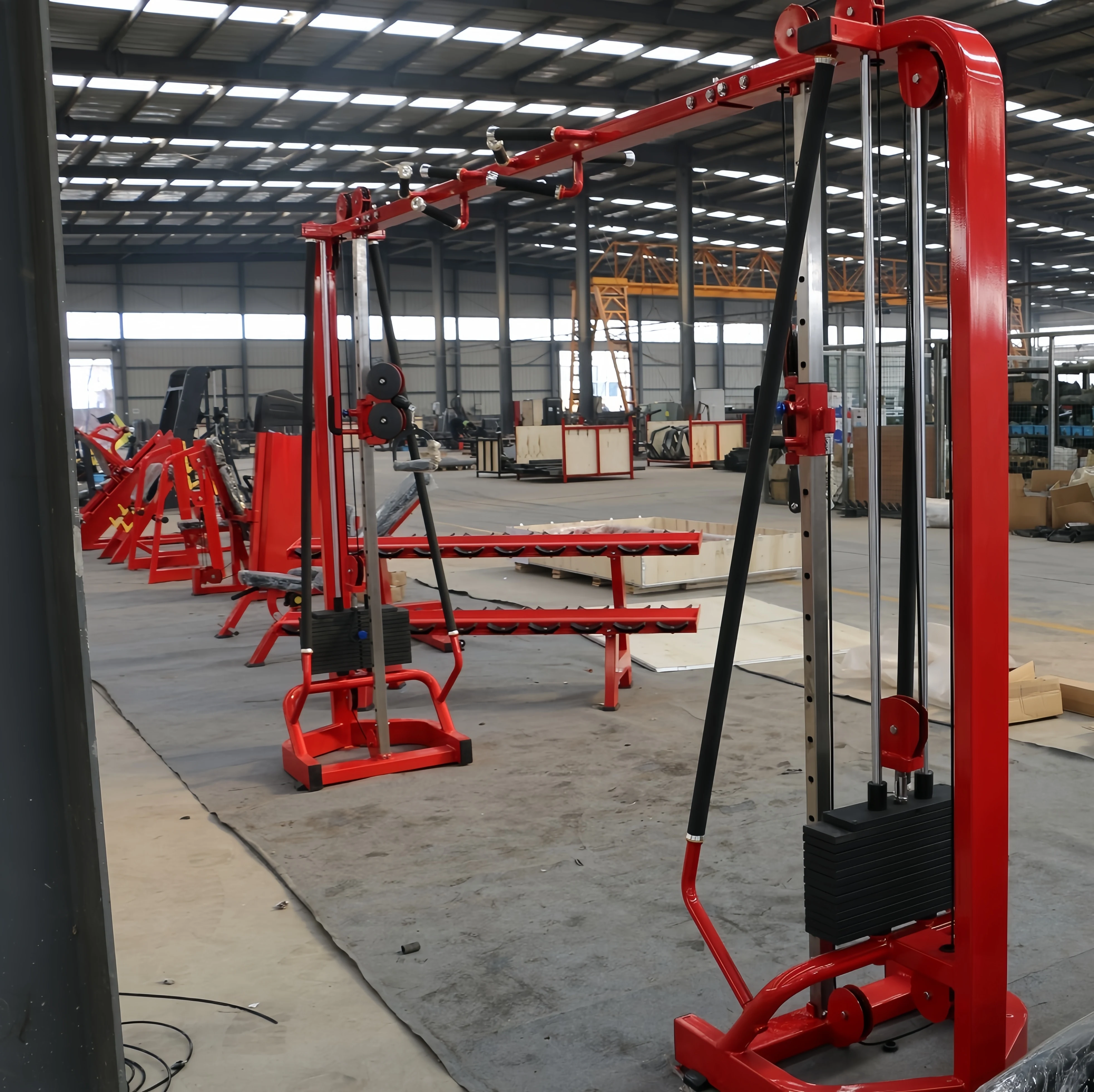 Hot-selling commercial big flying bird comprehensive trainer multi-functional all-in-one machine deep down gantry