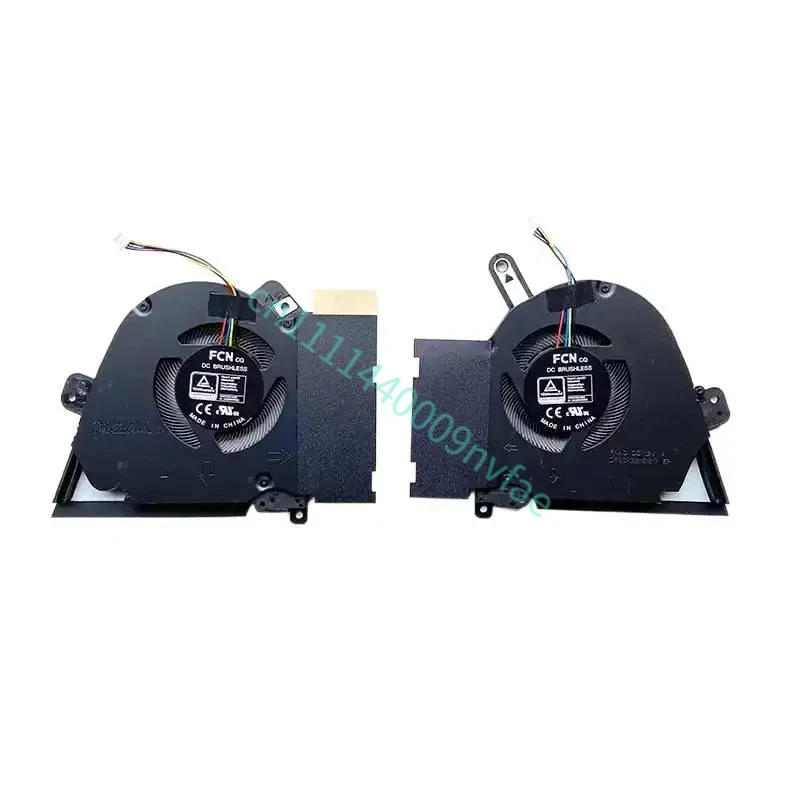 Replacement Laptop CPU+GPU Cooling Fan for ASUS TUF Dash F15 FX516 FX516PE FX516PR FX516PC Air RTX3060 RTX3070 Series 0.2