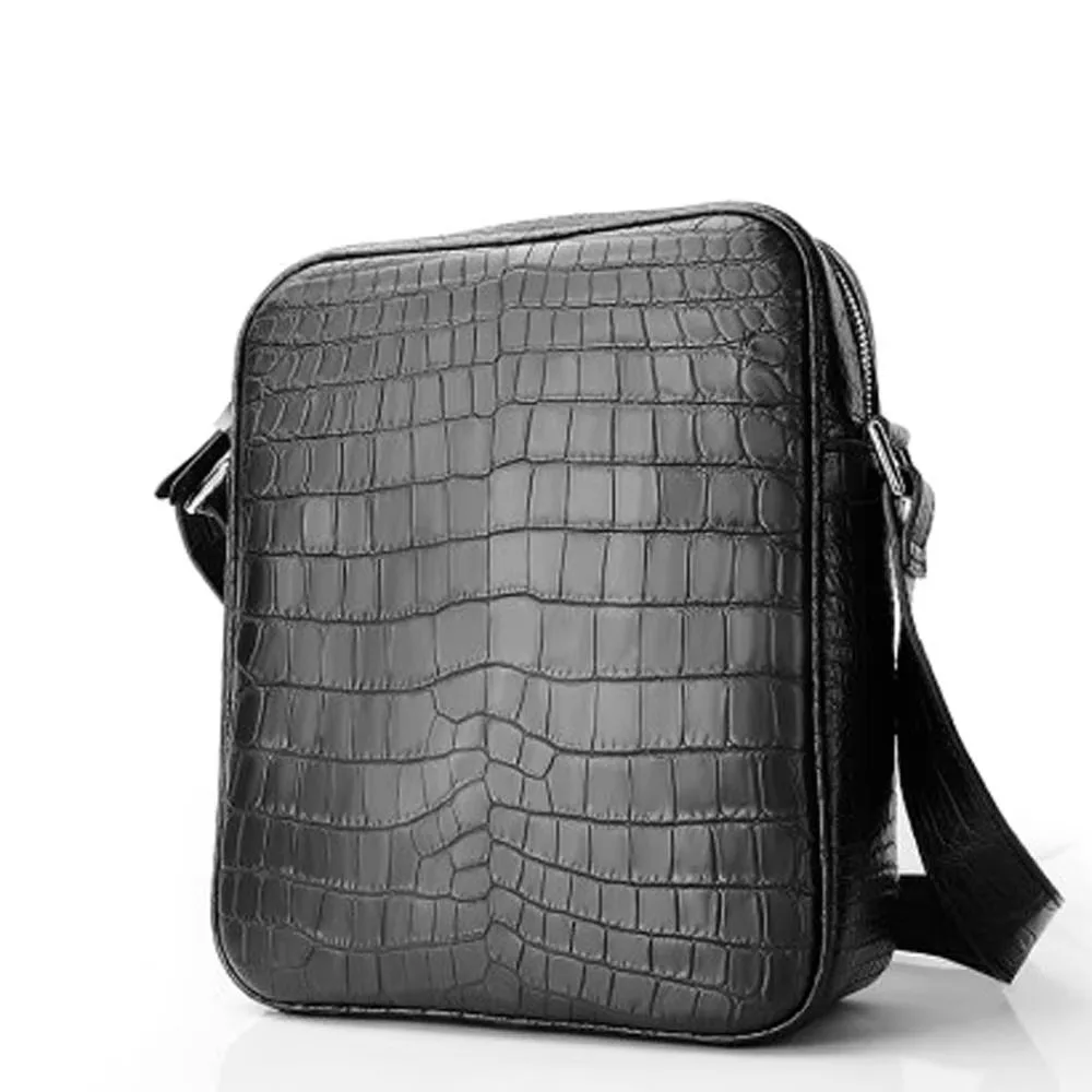 

weita new crocodile Men bags single shoulder bag fashion large capacity men crocodile bag leisure handbag business