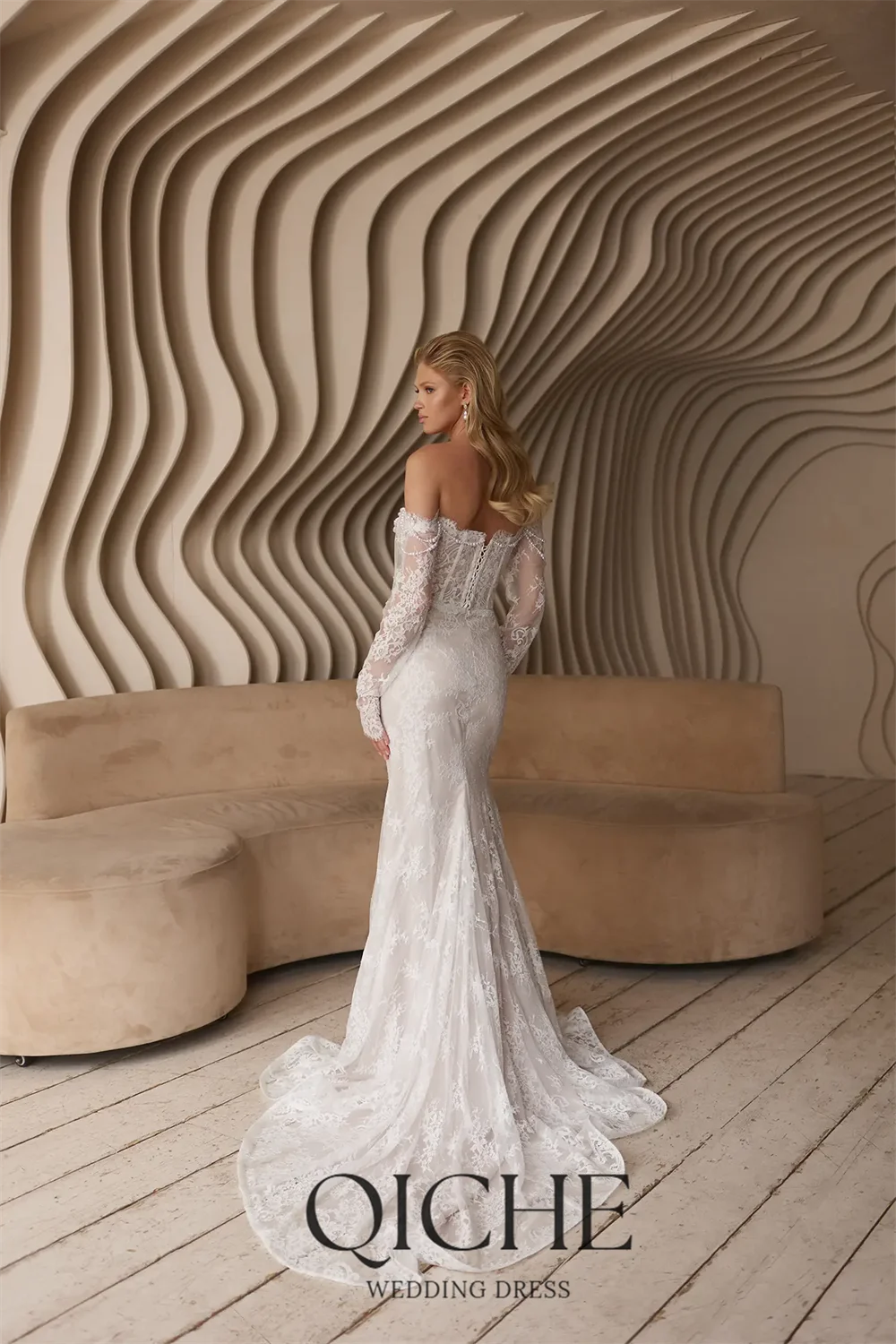 Thumbnail 2 - #5 New Womens Long Sleeve Wedding Dress Arrivals