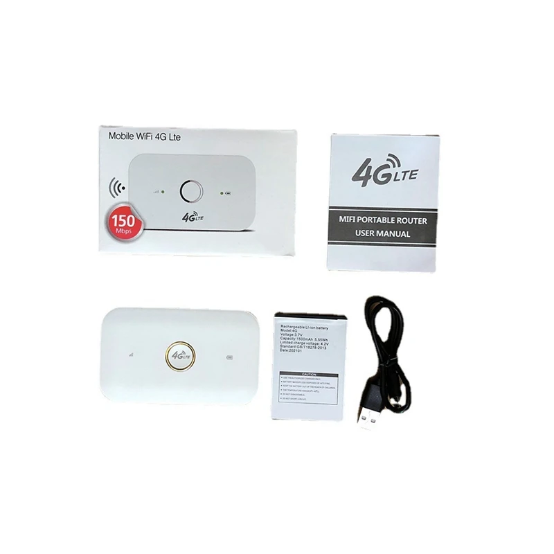 

ZIZI 4G Wireless Portable Convenient Charging Router, Portable Wifi, In Car Internet Access Multiple Frequency Bands