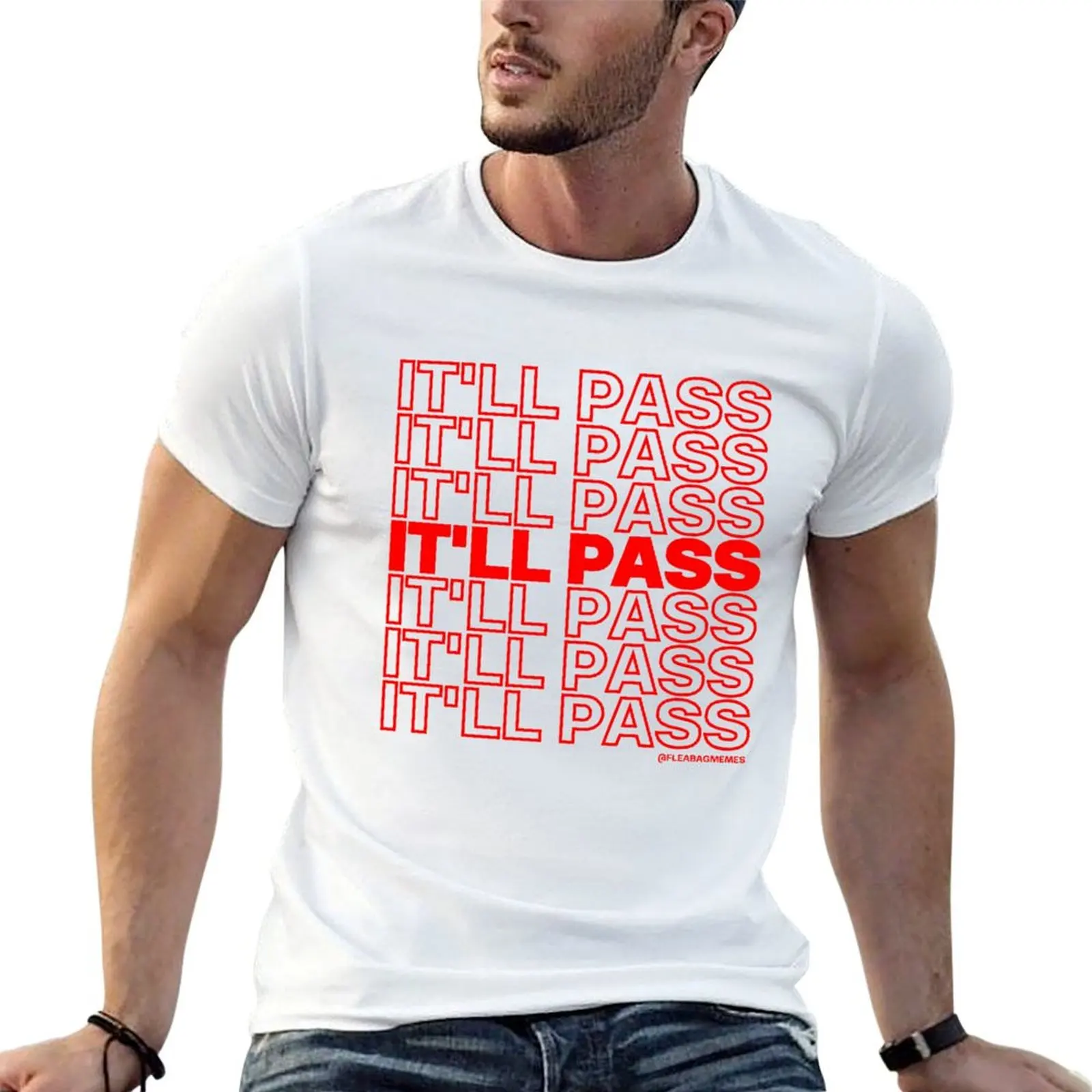 IT'LL PASS TAKEOUT T-Shirt Work Casual Loose Fit T-Shirt
