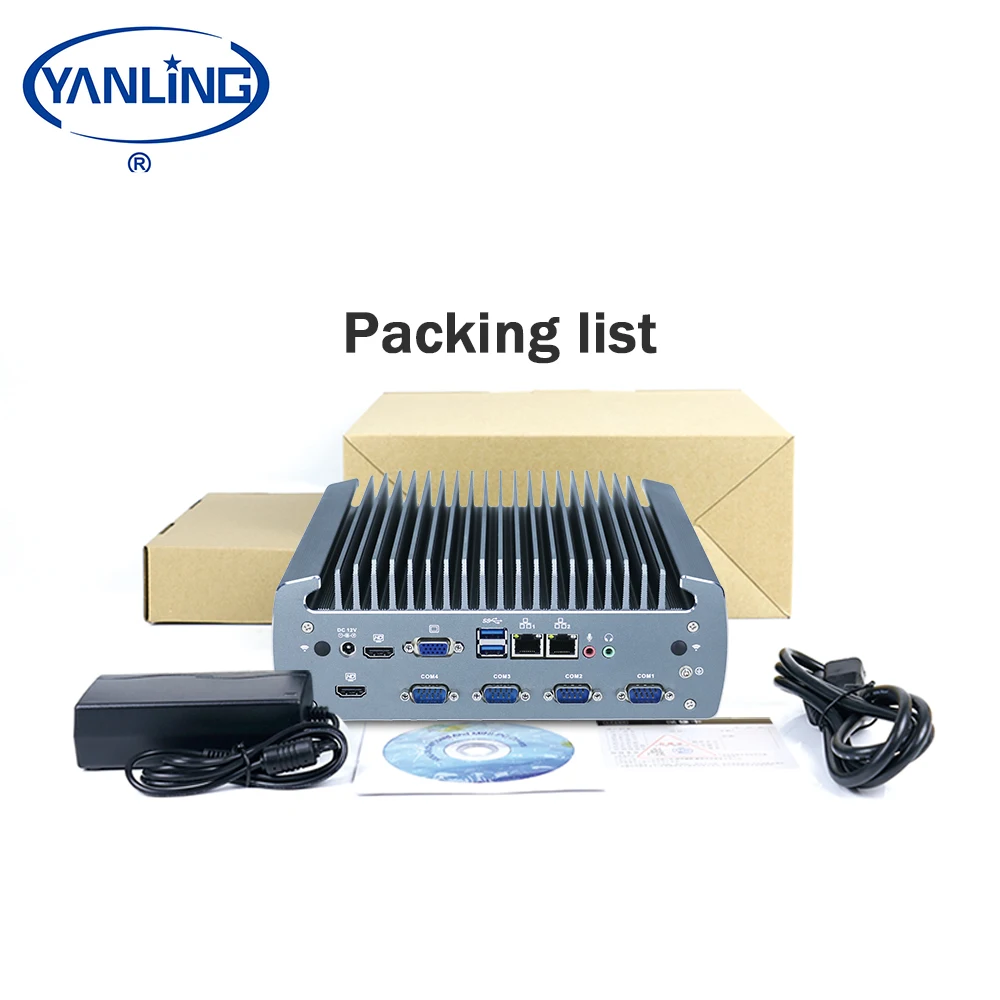 Integrated In Tel HD Graphics 630 Mini Pc Box 1VGA 2HD MI Box Computer