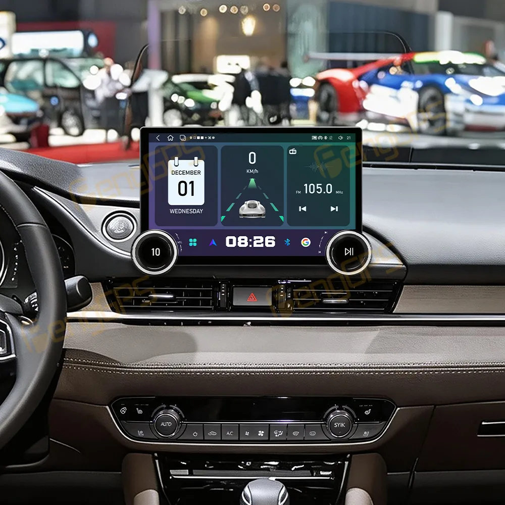 Für Mazda 6 2017-2019 Android Autoradio Multimedia-Videoplayer Kabelloses Carplay Autoradio Stereo GPS-Navigation Haupteinheit