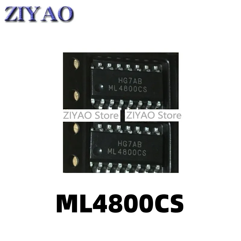 5PCS ML4800 ML4800CS ML4800CSX LCD power management chip SOP16 pin