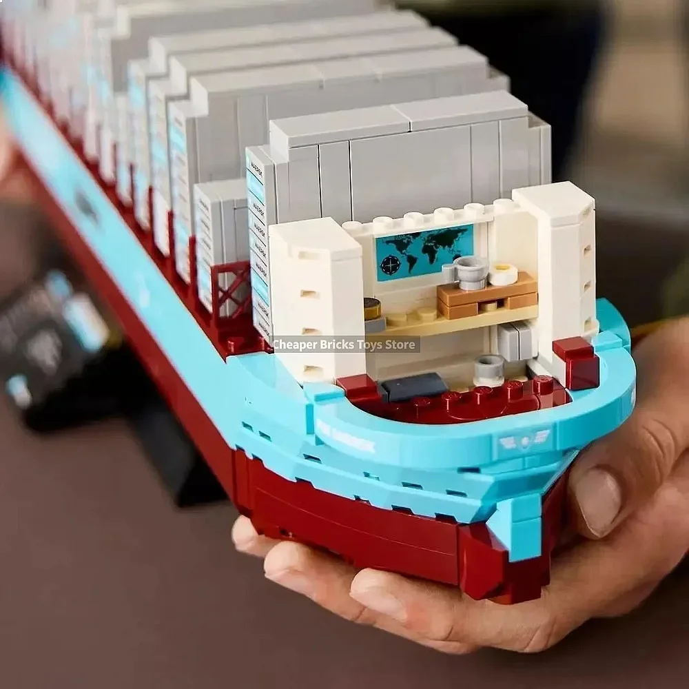 Popular Dual-Layer Marine Ship Building Blocks Education Assembly Model Kits Adult Gift Home Decor