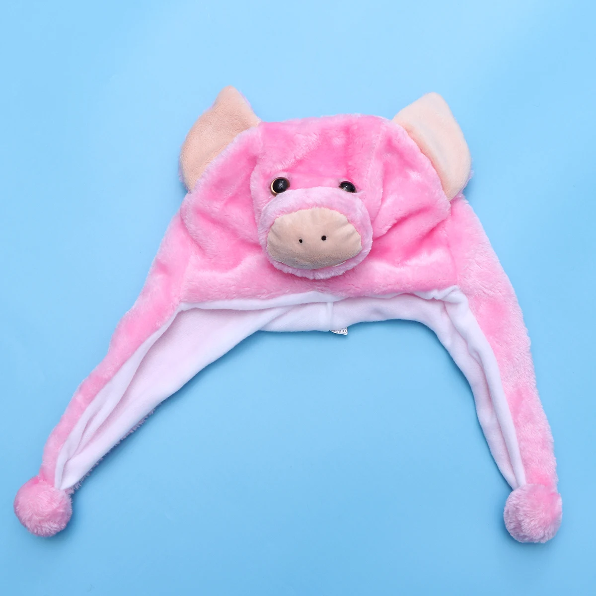 قبعة الحيوان الشتاء الكرتون إيرفلاب هود حجم واحد يناسب معظم الأطفال البالغين دافئ دافئ نمط التزلج زي التبعي