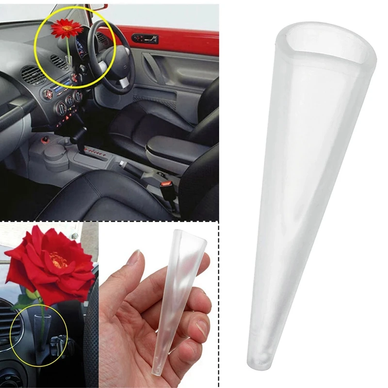 2X 1C28584496TP Car Flower Vase Holder Ornaments Dashboard Decor For- Beetle 1999-2011 1C28584496TP RHD