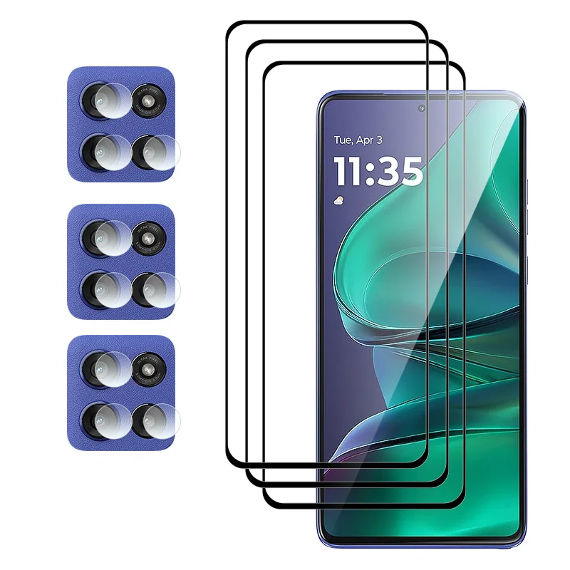 Upgrade Tempered Glass For Motorola Moto G Stylus 5G 2025 Glass Screen protector 9H Anti-Scratch G Stylus5G Soft fiber lens film