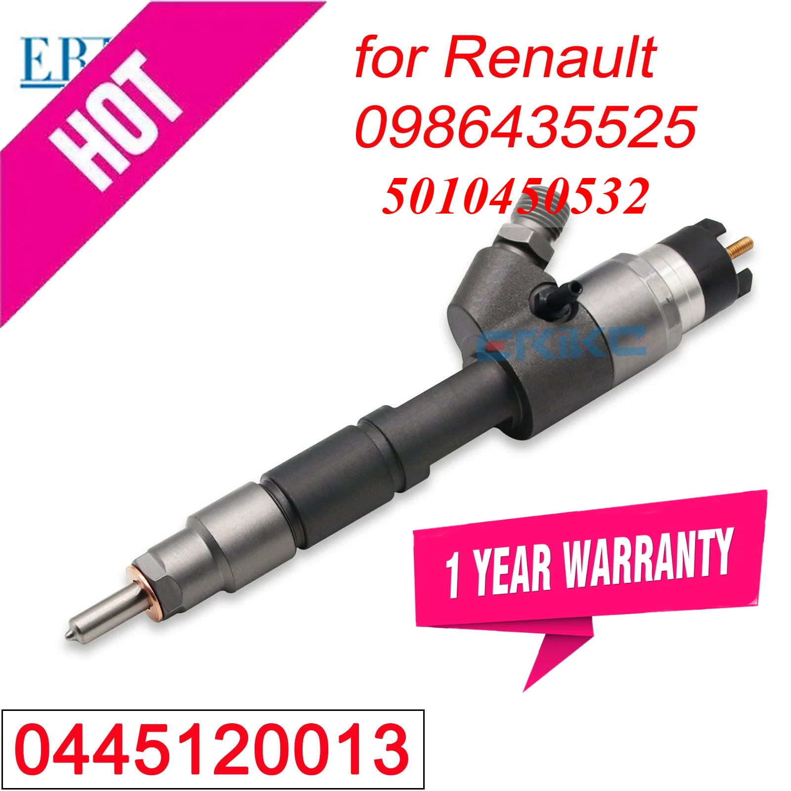 0445120013 5010450532 Inyector de Combustible Diésel para Renault Midlum Distribution/Lander DCI6AF DCI6AE 0986435525