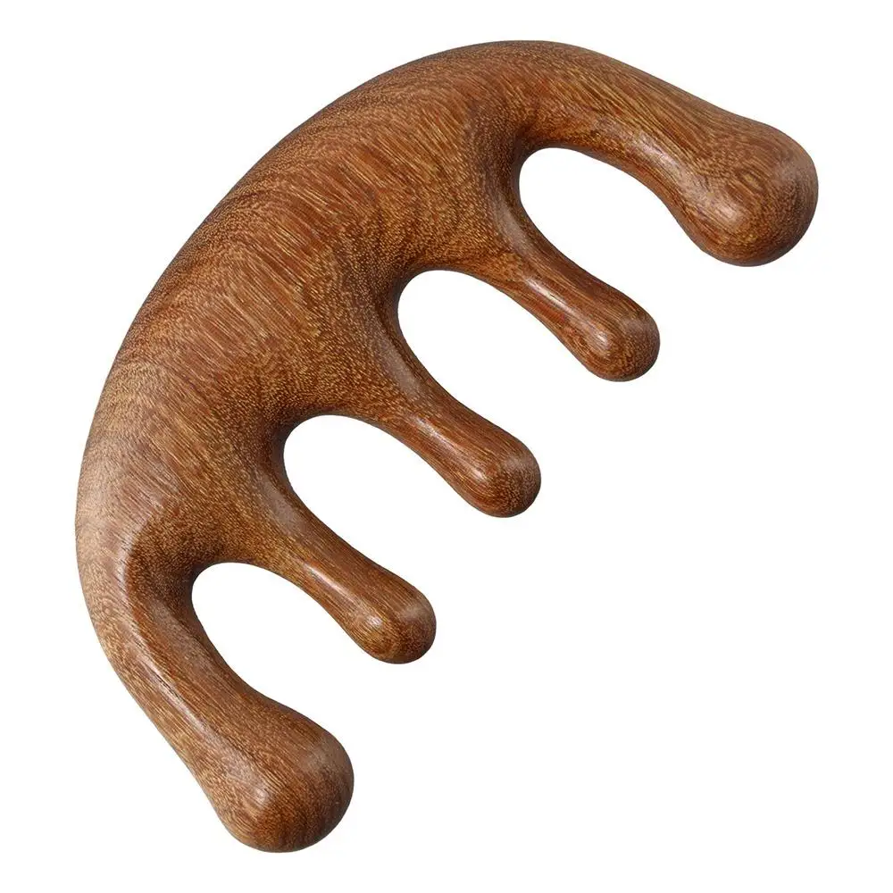 

Men Sandal Wood Lotus Hair Care Tool Relaxation Therapy Gift Wood Comb Wide Teeth Hair Comb Wooden Massage Comb Scalp Massage