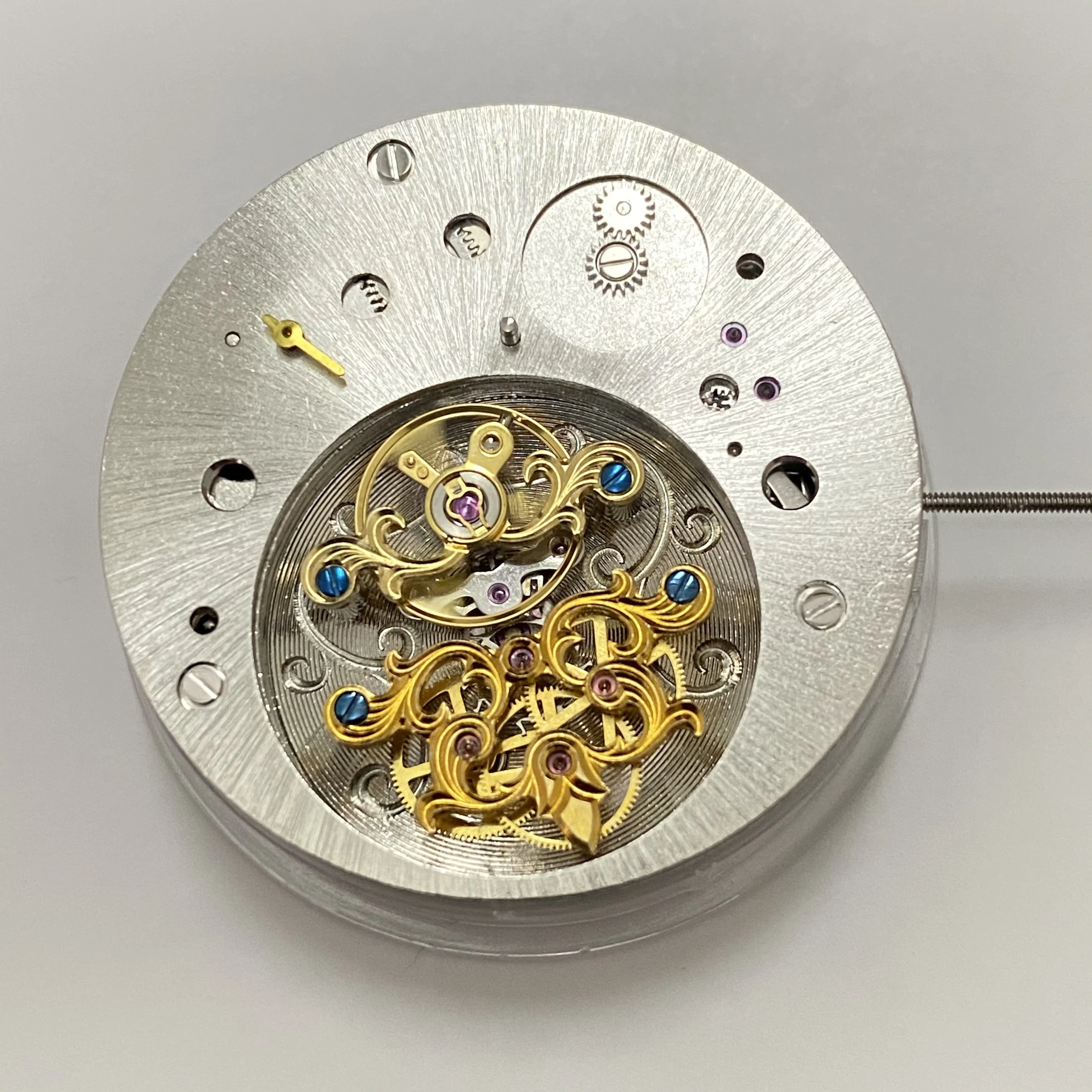 

Watch Accessories, Multi-functional Automatic Mechanical Movement, Kinetic Energy Track Tourbillon Movement Three-pin Separation