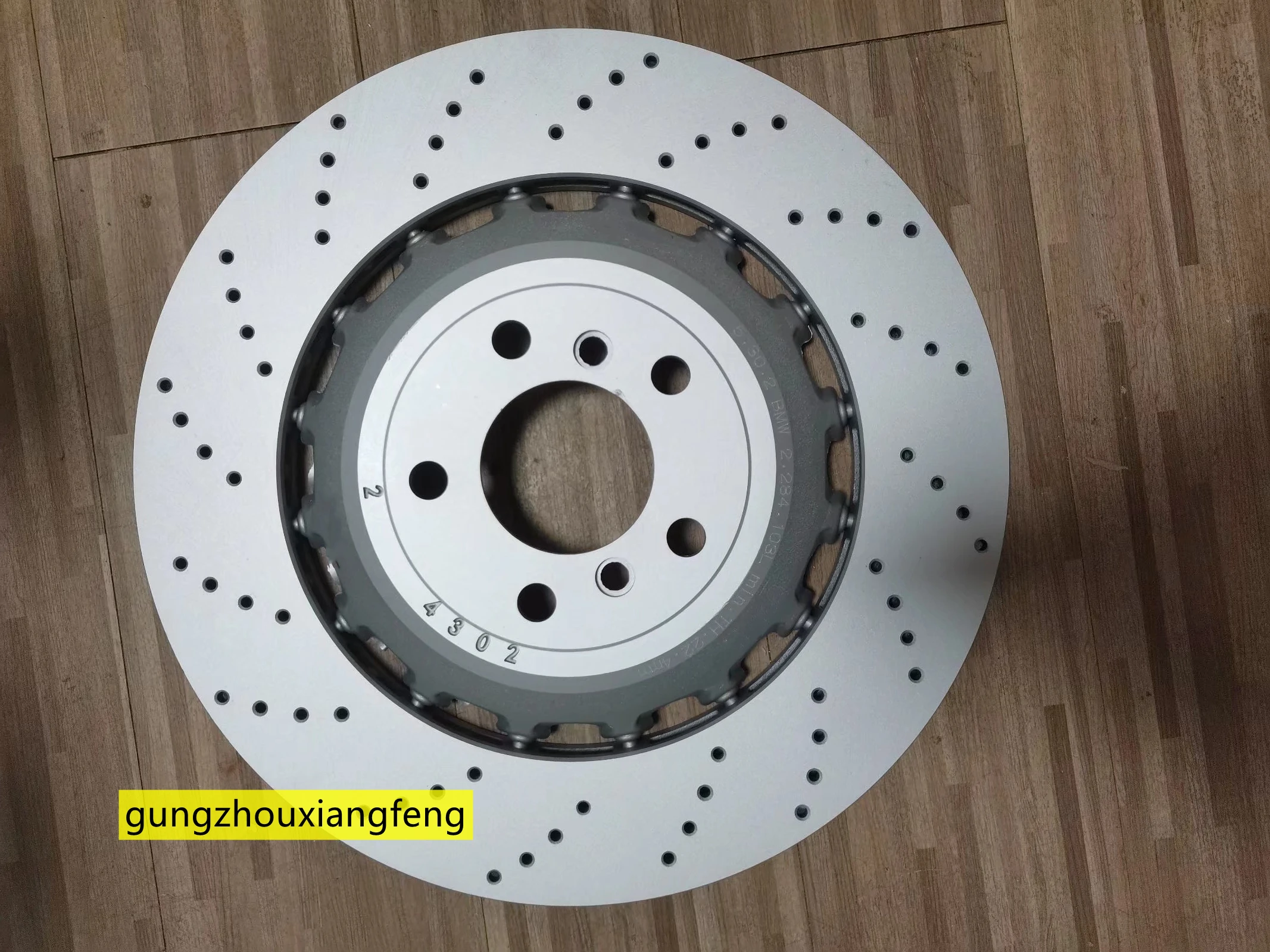 OE SECOND-TIER SUPPLIER  BRAKE DISC FOR BMW F10 M5/M6  34112284101/34112284201