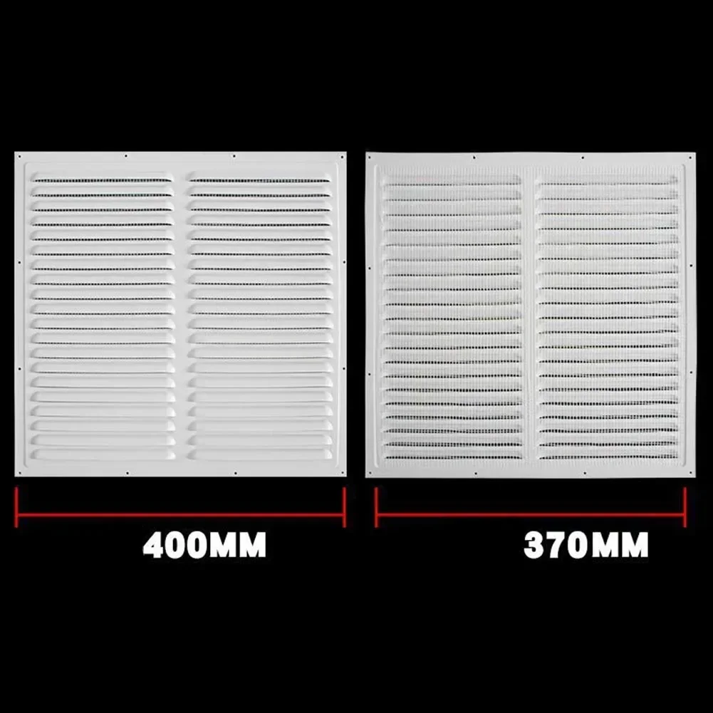 Metal Louver Air Vents Grille Ventilation Covers Aluminum Grilles Duct Heating Cooling Vents Plate Insect Screen Cover Air Vents