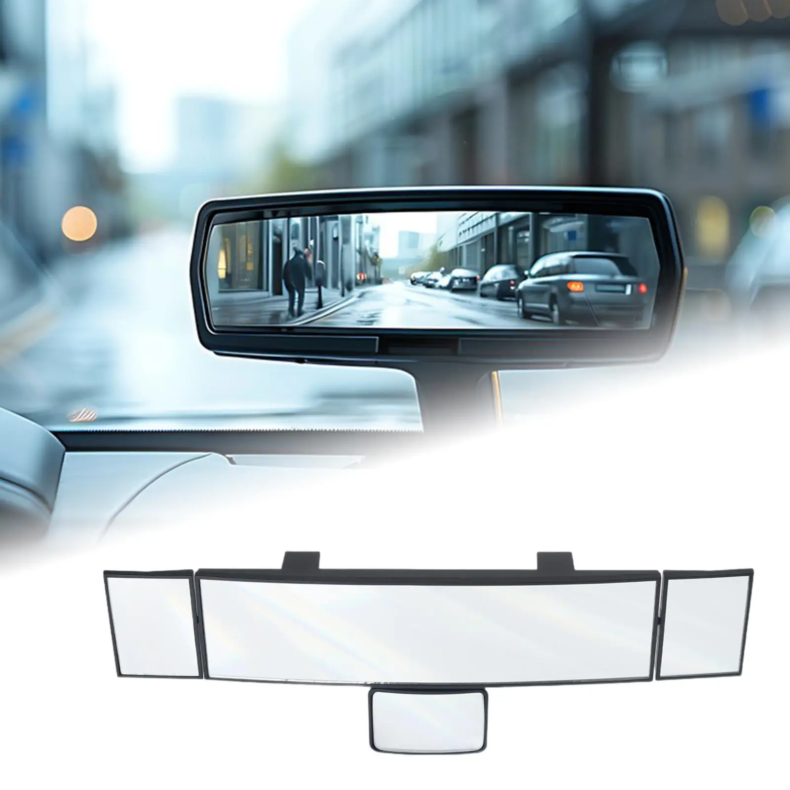 Generic Car Rearview Mirror Baby Mirror Clip on Universal Car Interior