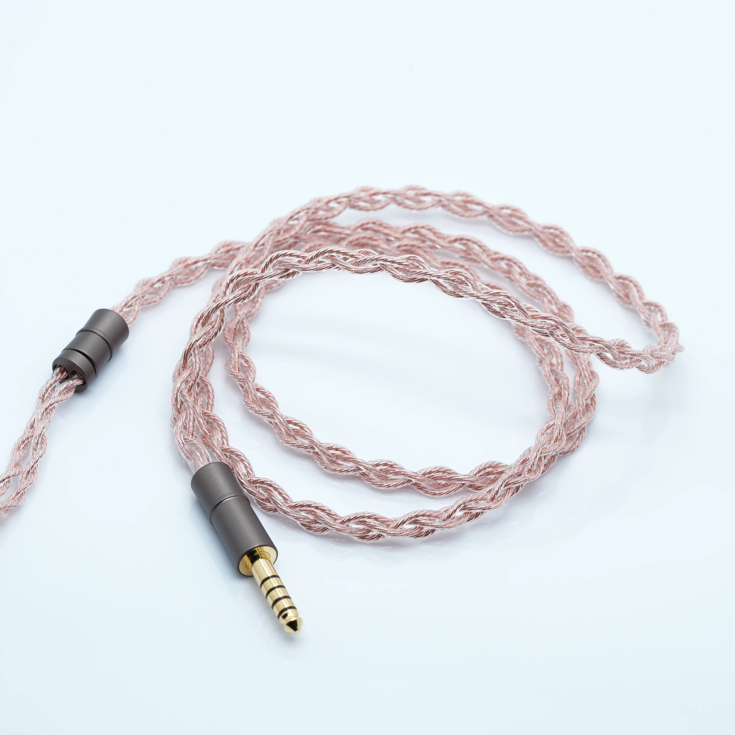 Trusted-A7 HiFi Oortelefoon Upgrade Kabel 6N Verzilverd Koper IEM Draad MMCX/0.78mm 2Pin/QDC