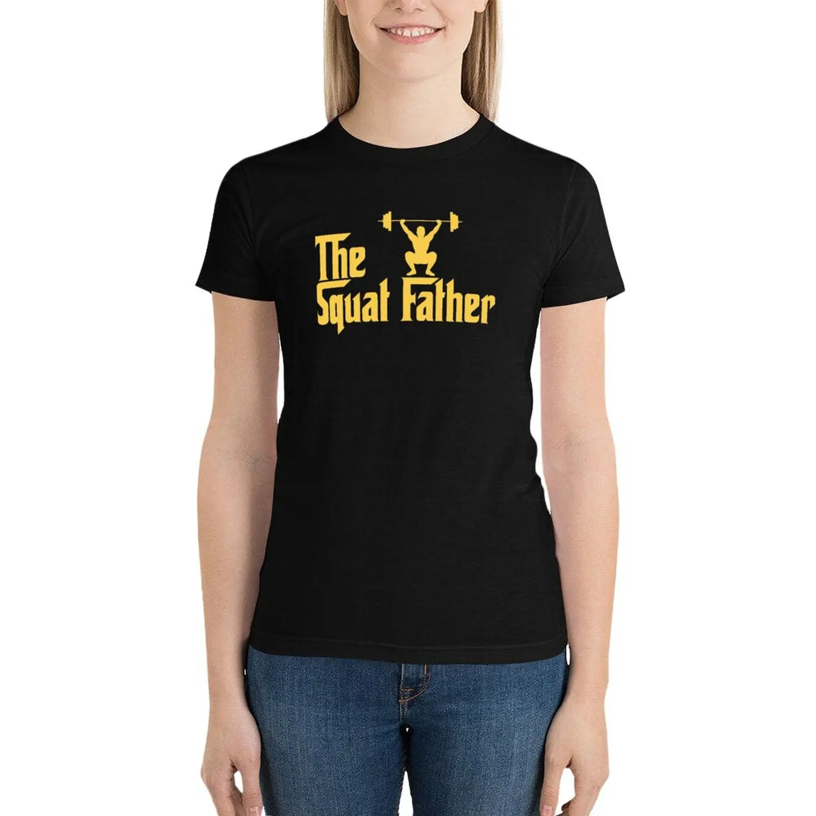 The Squat Father T-Shirt aesthetic clothes tees graphics t-shirts for Women graphic tees
