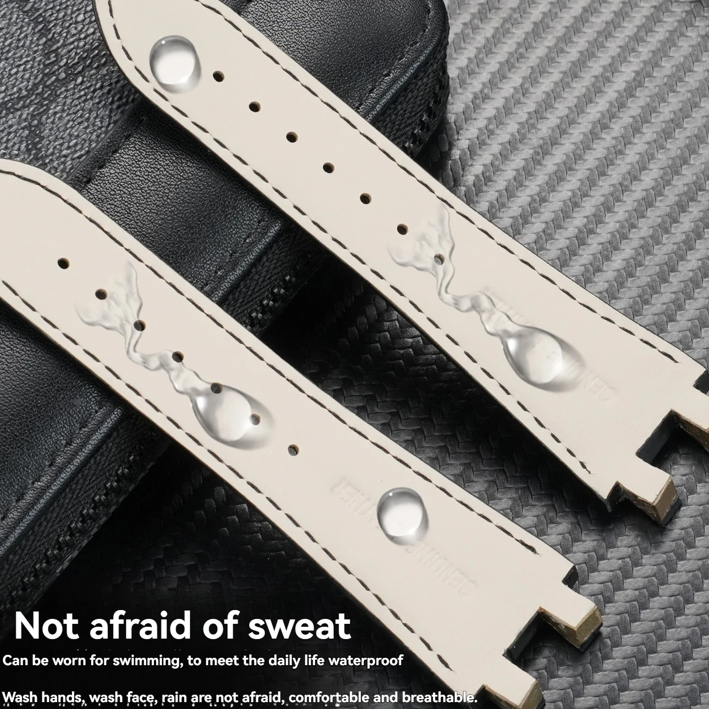 Для Ulysse Nardin BLAST Series ремешок для часов с вечным календарем из натуральной кожи, высококачественный ремешок из воловьей кожи 322-00, мужская модель 43 мм