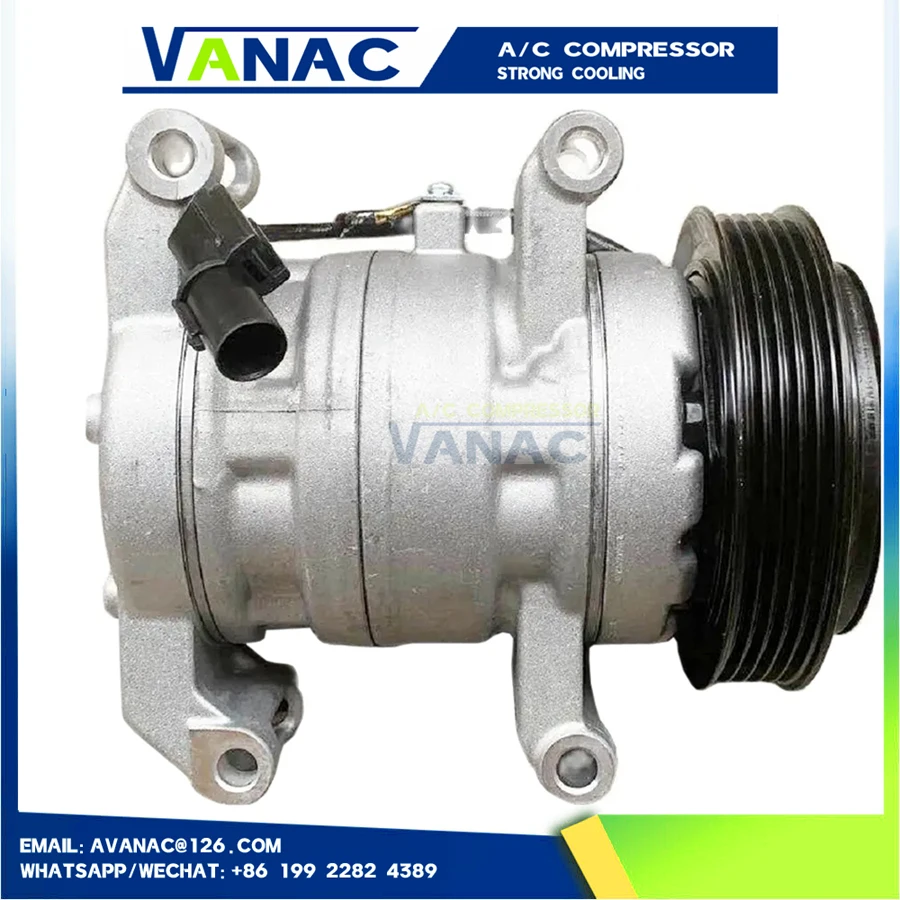 For CR12SB ac compressor Mitsubishi l200 2.4 181BHP7813A673 7813A672 92600D250C 6000607004160 CC1581CP 92600-D250C 120MM