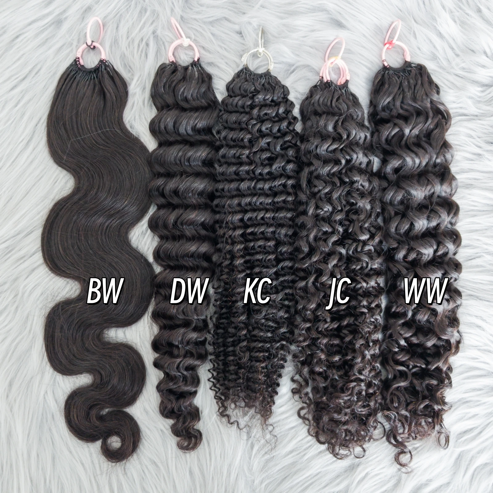 Vorgetrennte tiefe Wellen-Häkel-Menschenhaarbündel, unverarbeitete reine 100 % Echthaarverlängerung, 100 g/Lot für böhmische Stile