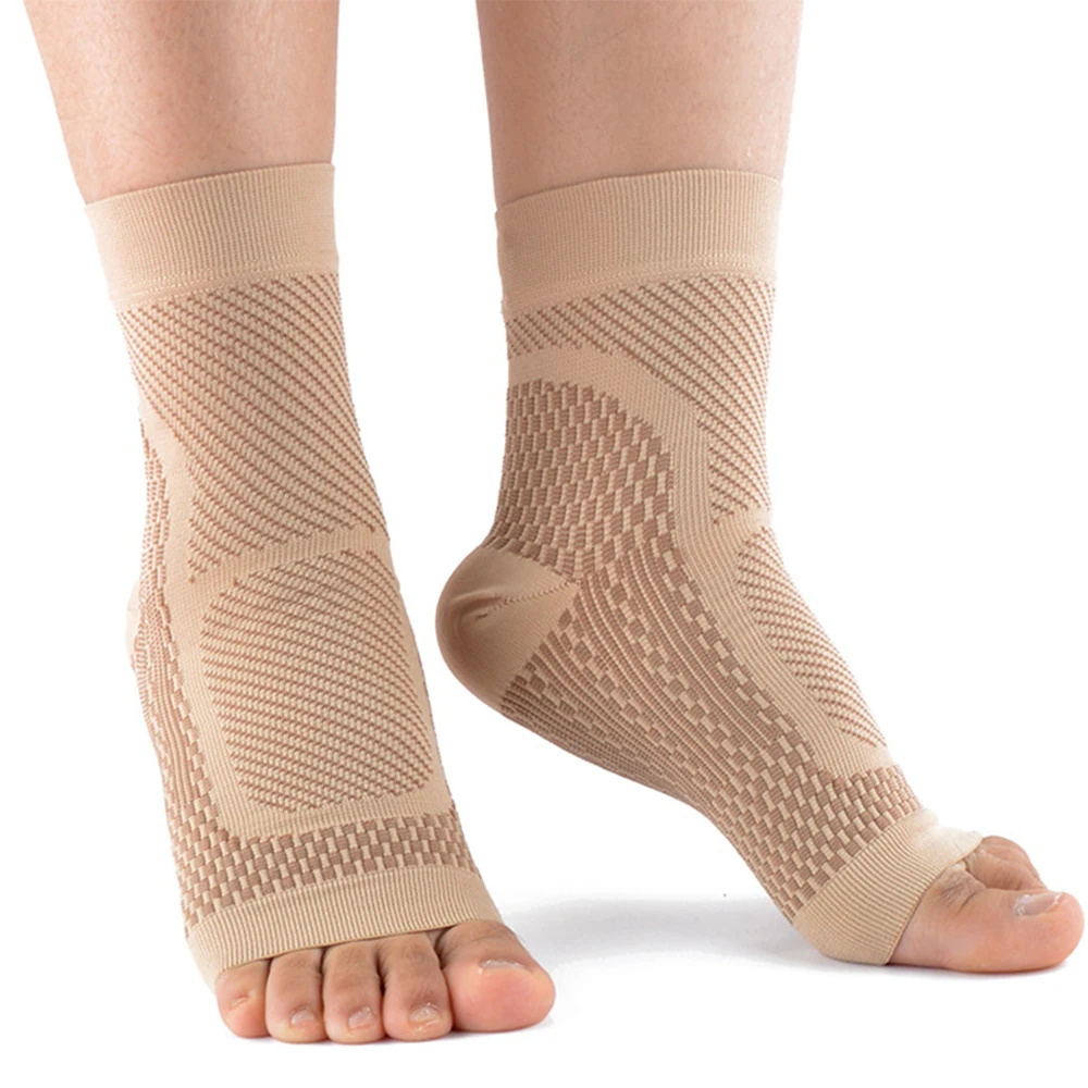 1Pair Ankle Brace Compression Sleeves Plantar Fasciitis Sock for Achilles Tendonitis,Joint Pain,Heel Spur Pain Foot Arch Support