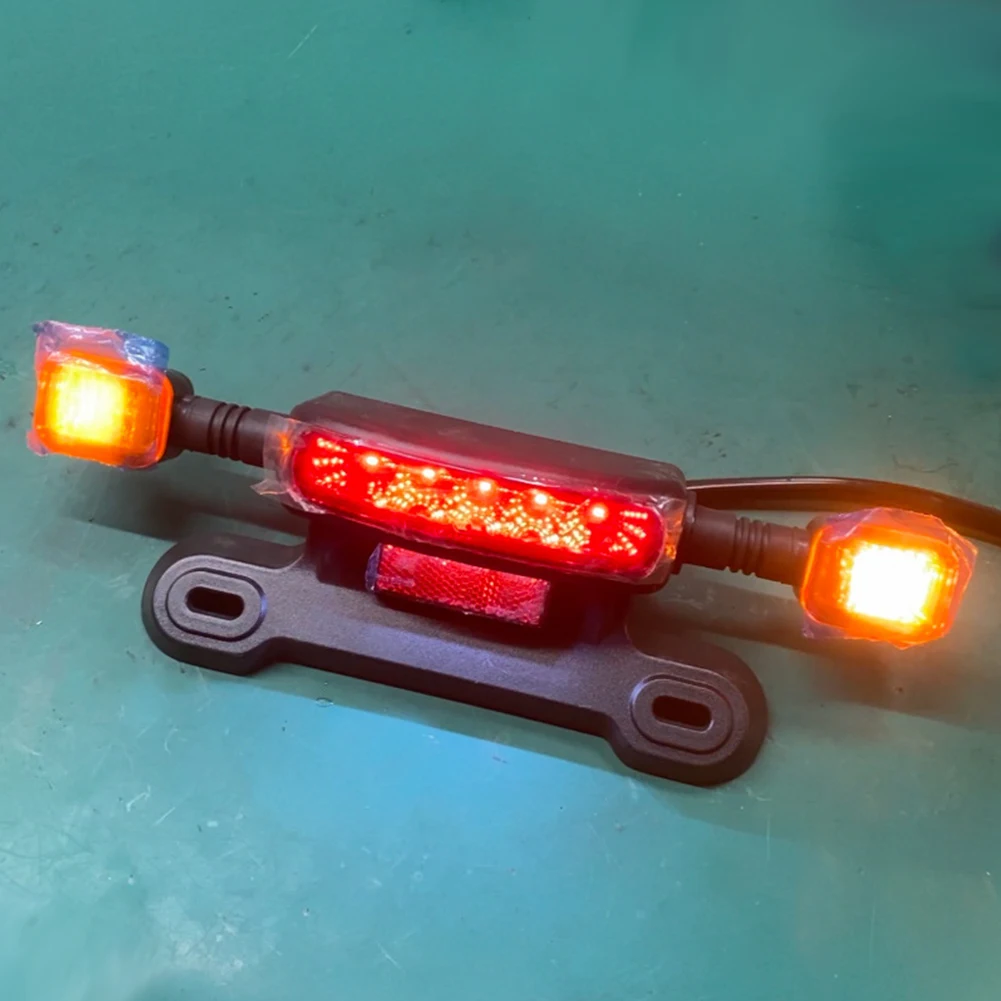 Electric Vehicle Brake Light Driving Turn Signal LED Taillight 48V/60V/12V Electric Bicycle Accessories