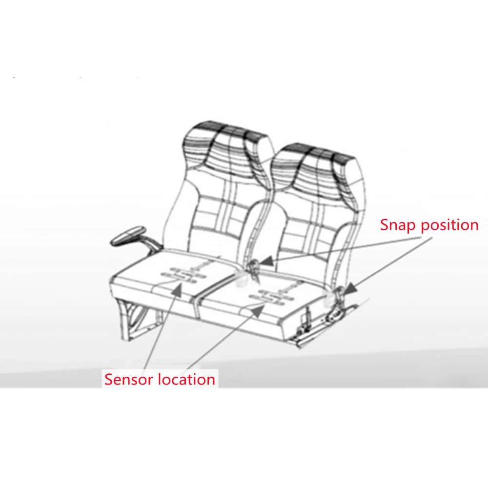 Universal Car Seat Pressure Sensor Safety Belt Warning Reminder Pad Occupied Seated Alarm Accessory Remind Unbelted