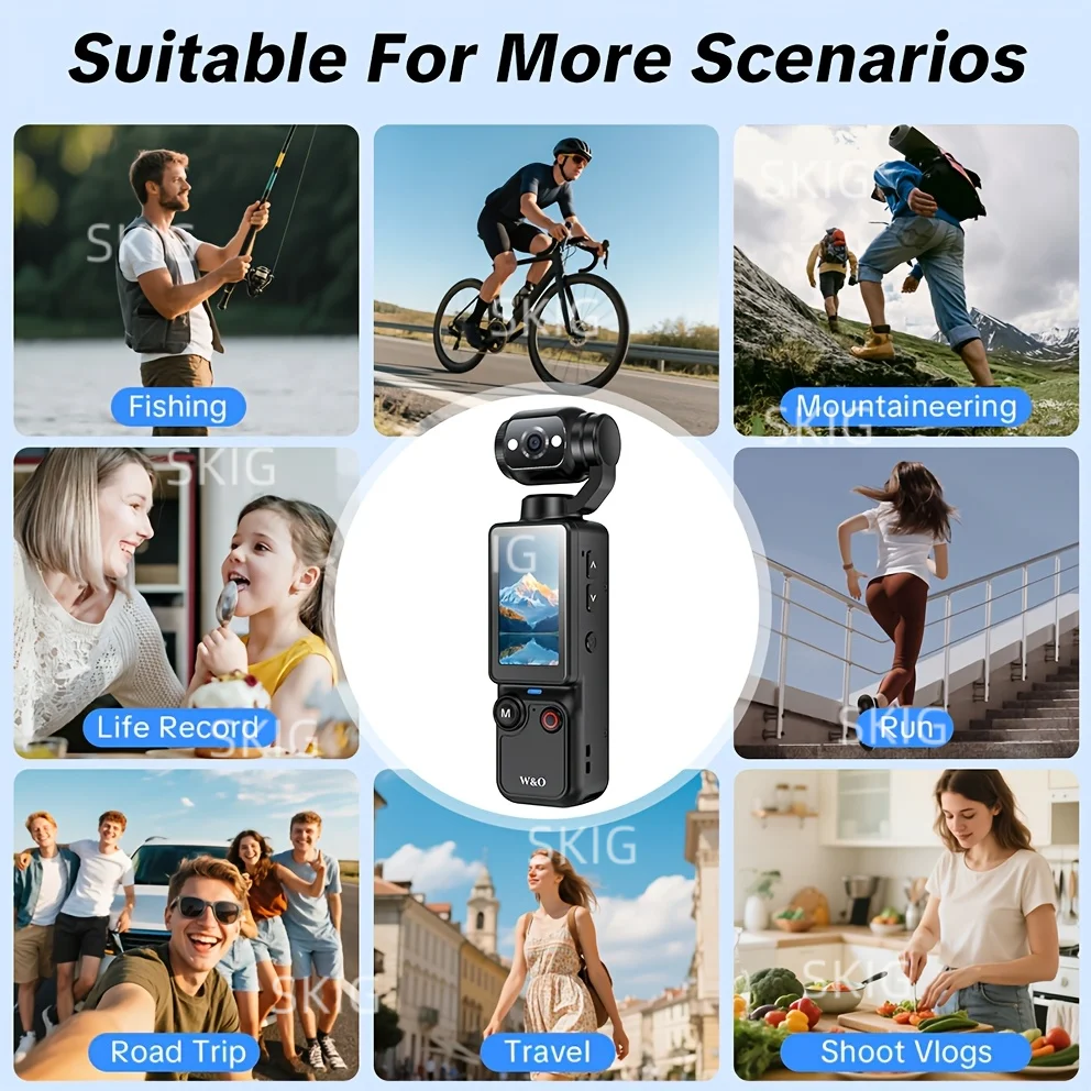 SKIG 1080P Sports Action Camer - Sports Equipment In Spanish recension och pris