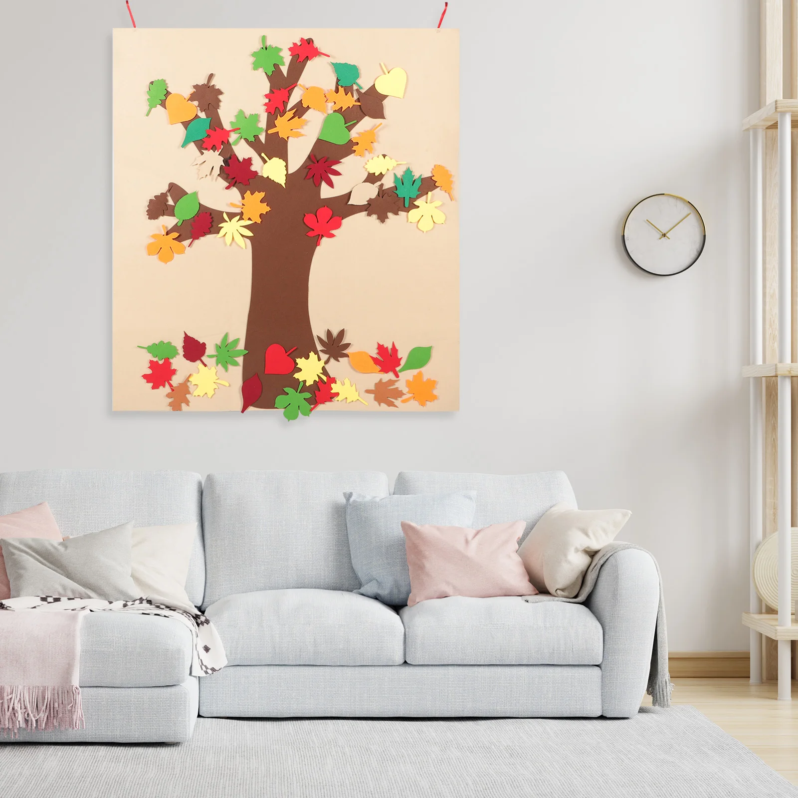 

Thanksgiving Day Felt Wall Sticker Decorative Window Decal DIY Home Supplies Crafts Cartoon Self Adhesive Kids Room Glass Shop