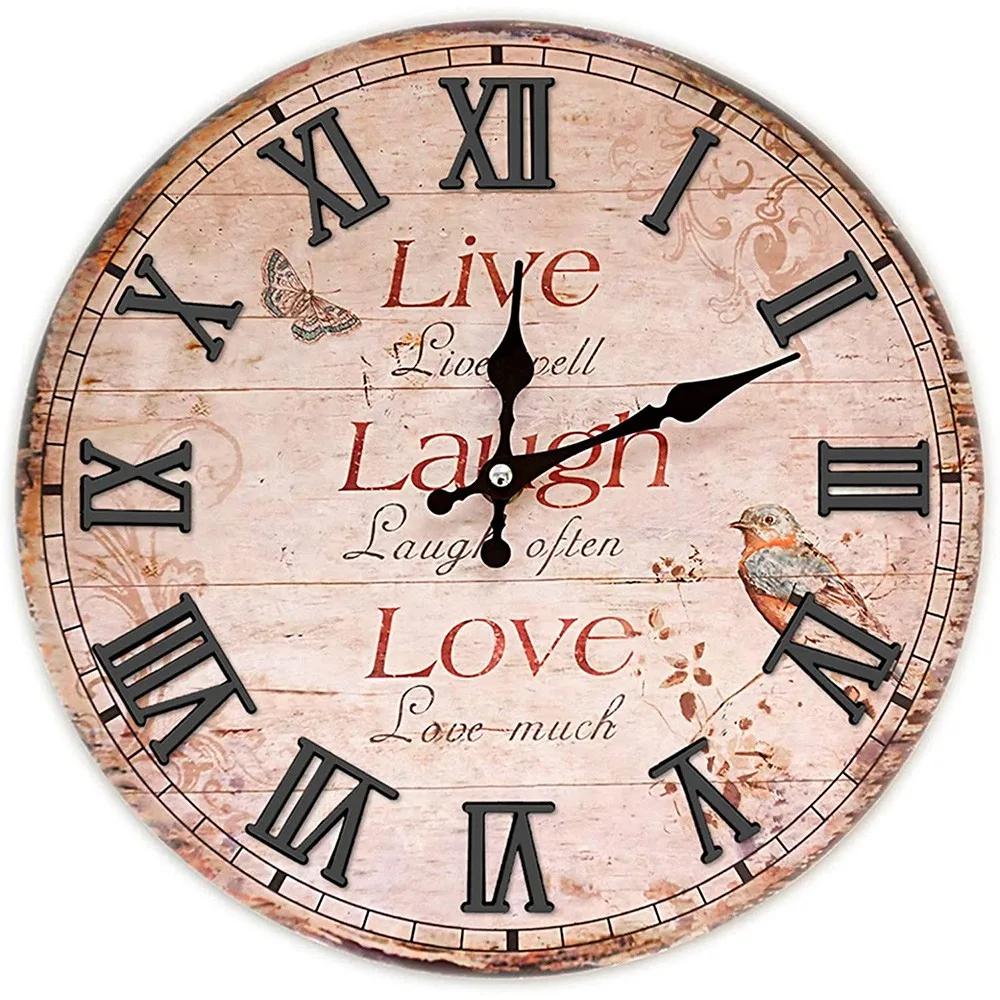 kuaishan 15 Pieces Clock Numerals Kit DIY Digital Clock Numbers Clock Hands Replacement Parts Clock Accessories (Roman Numerals)