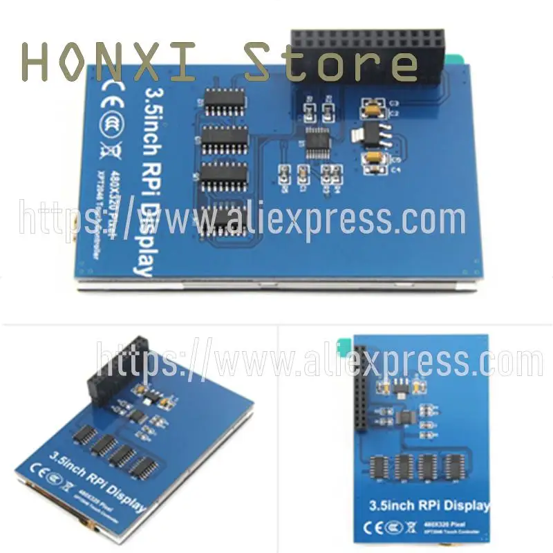 1 szt. 3. 5-calowy moduł ekran dotykowy z ekranem kolorowy telewizor LCD TFT nadaje się do raspberry Pi