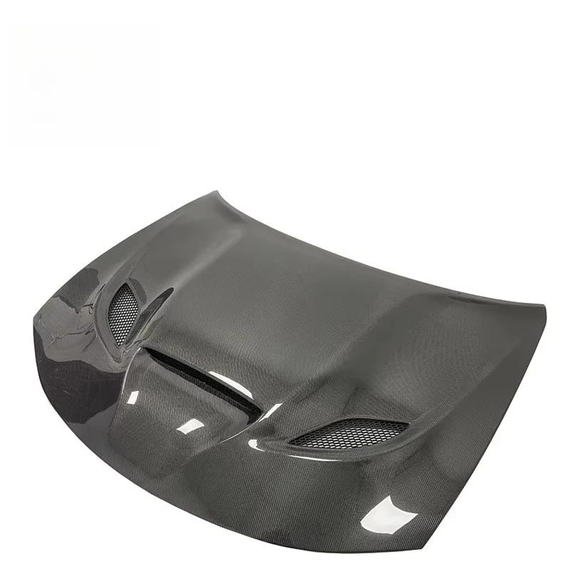 

For 2015-21 dodge charger style carbon fiber front hood with vent