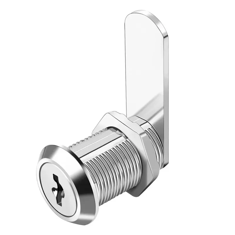 Safety lever lock, cabinet door lock 16-40mm, box, filing cabinet, post office, furniture, wardrobe,mailbox, 2 keys.