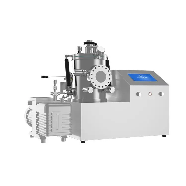 metal organic chemical vapor deposition Small high vacuum dual source thermal evaporation coater