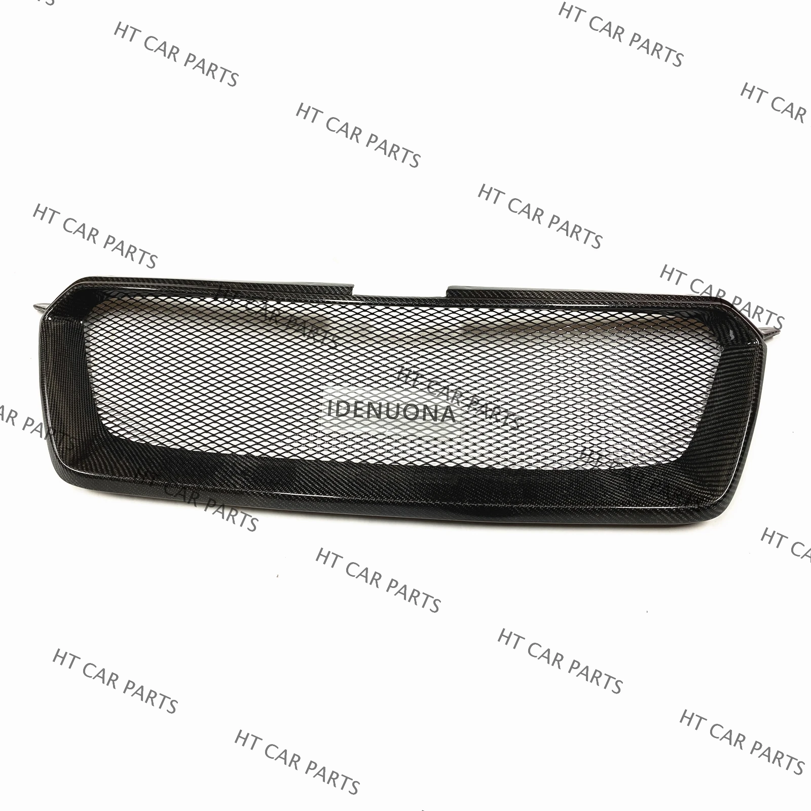 1 Piece Black Carbon Fiber Front Bumper Grill Grille Mesh Honeycomb Style For Subaru Impreza 2012-2016 2012 2013 2014 2015 2016