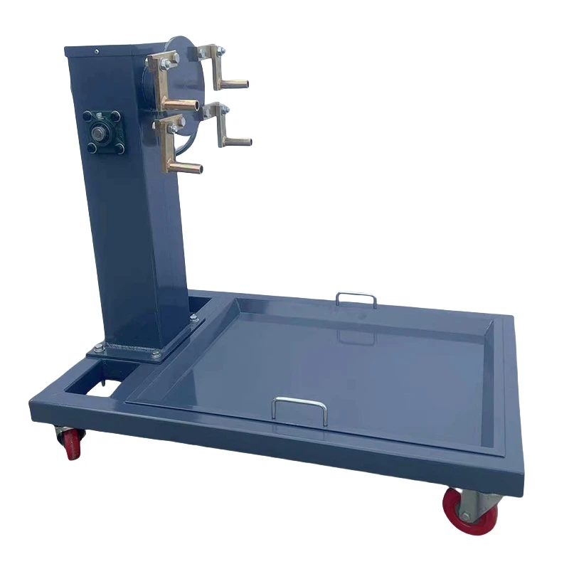 High Selling 500kg 800kg 2000kg Hydraulic Automotive Maintenance Tools Rotating Engine Stand With Wheels