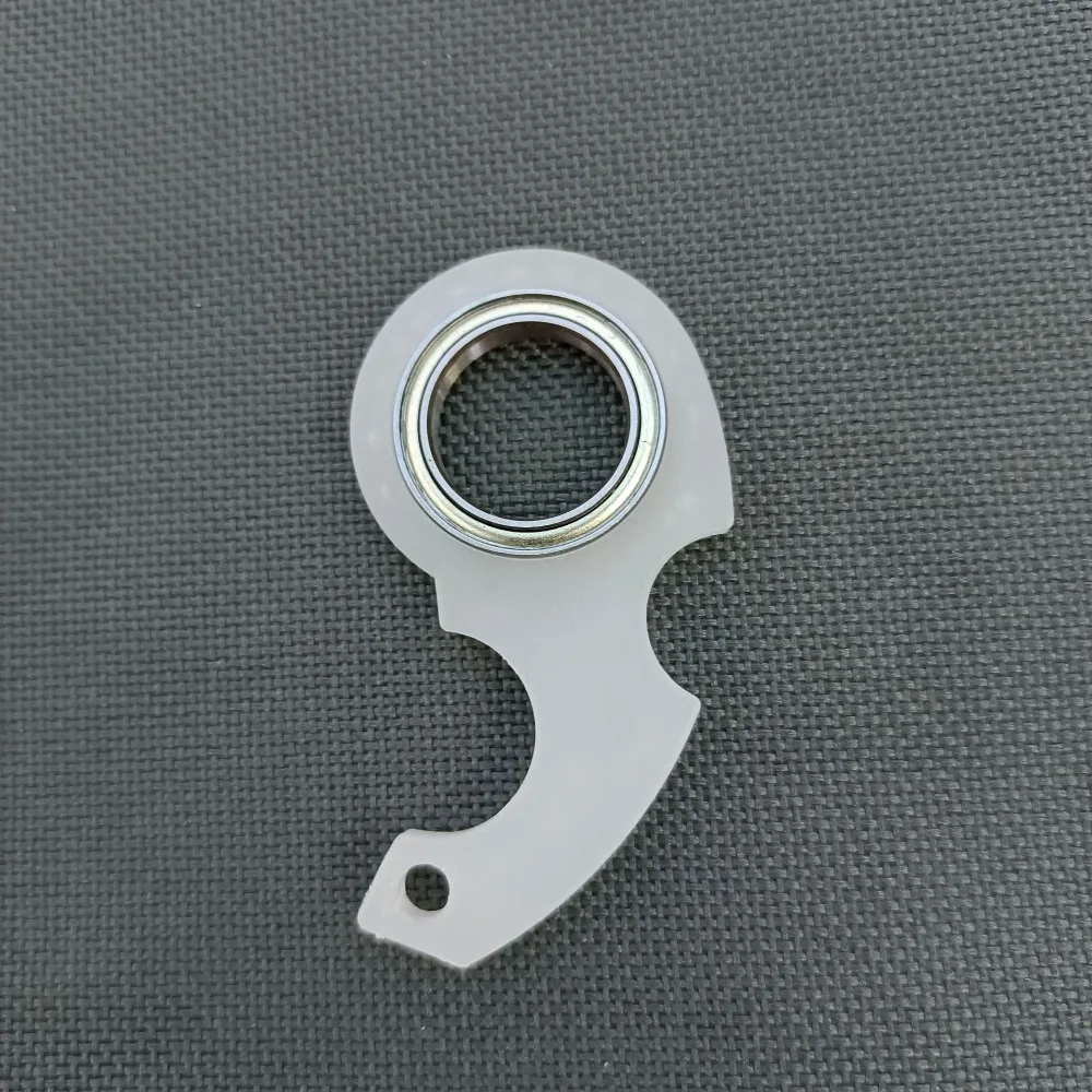 Relieve Boredom Keychain Fidget Spinner Anti-Anxiety Noctilucent Fingertip Spinning Keyring Creative Light Trendy