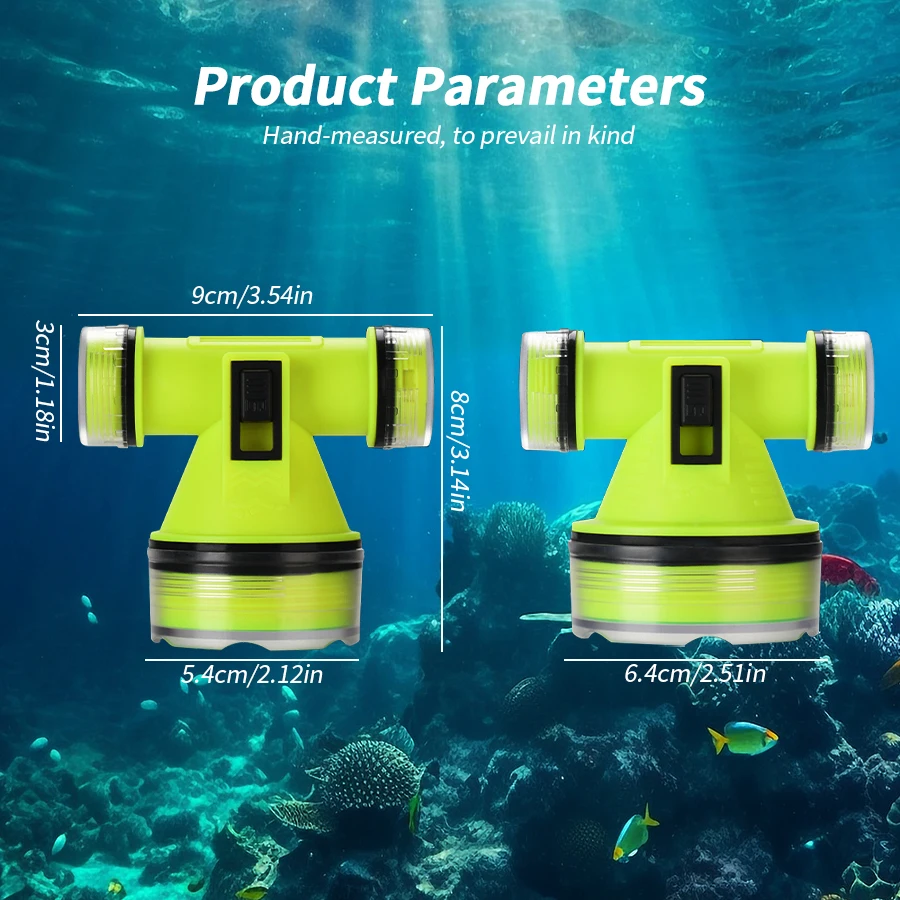 الغوص المصباح القابلة لإعادة الشحن IPX8 للماء المصباح Led المهنية مصباح يدوي خفيفة الصيد مصباح يدوي رئيس الخفيفة