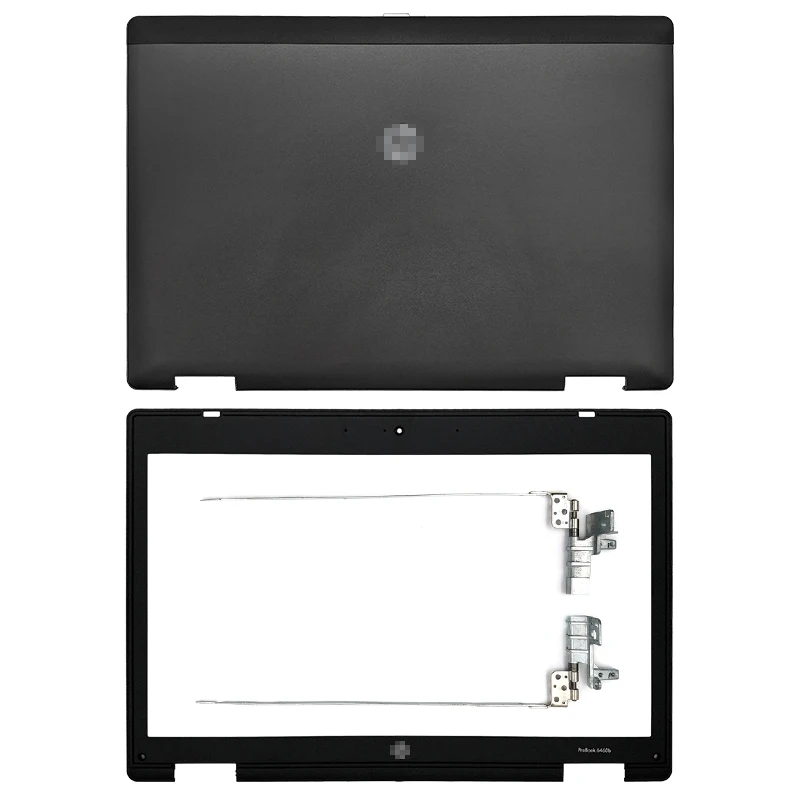 NEW Laptop LCD Back Cover/Front Bezel/Hinges/Palmrest/Bottom Case For HP ProBook 6460B 6465B 6470B 6475B Top Back Case Gray