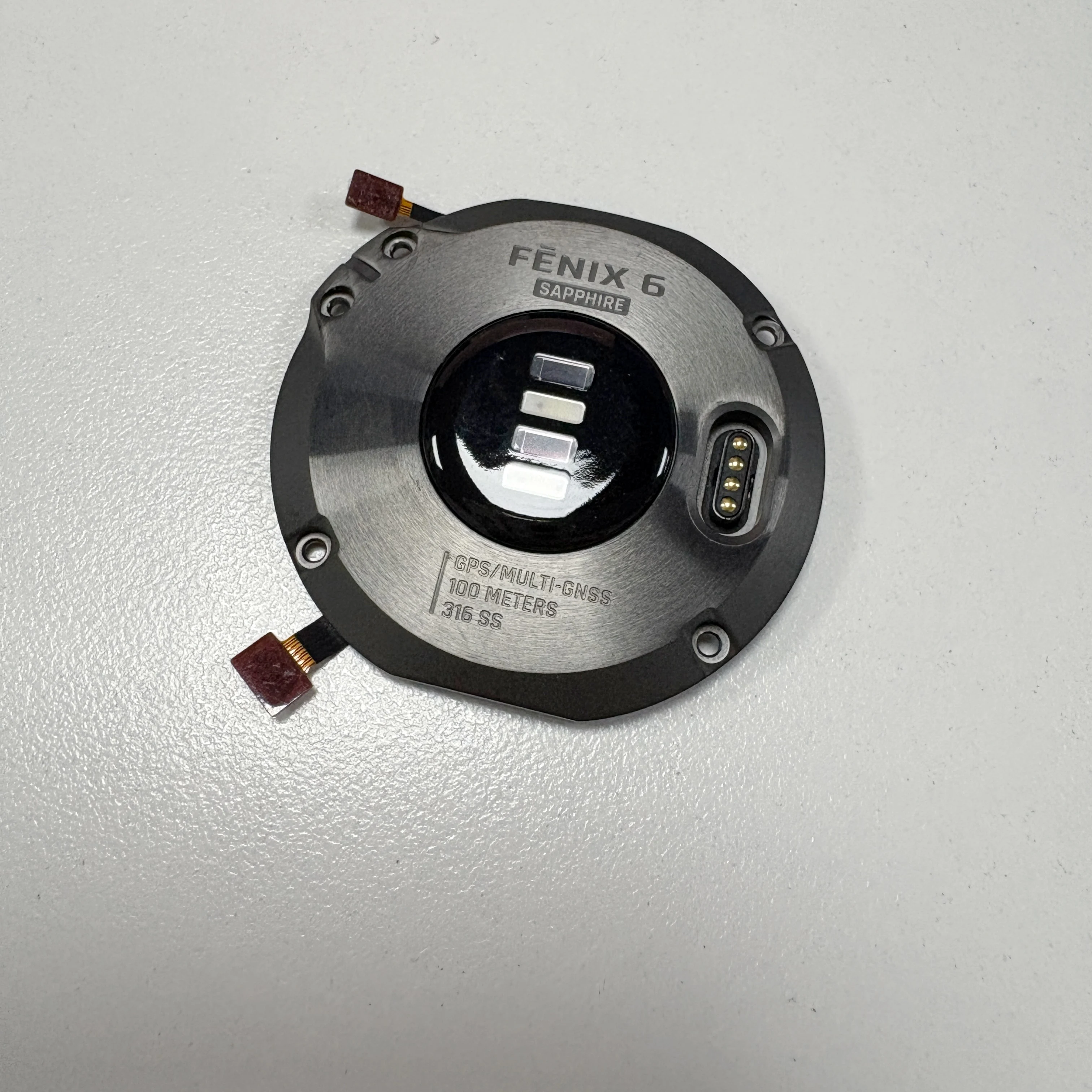 

For Garmin Fenix 6 Sapphire Back Cover Without Battery Housing Shell Handheld Rear Case Repair