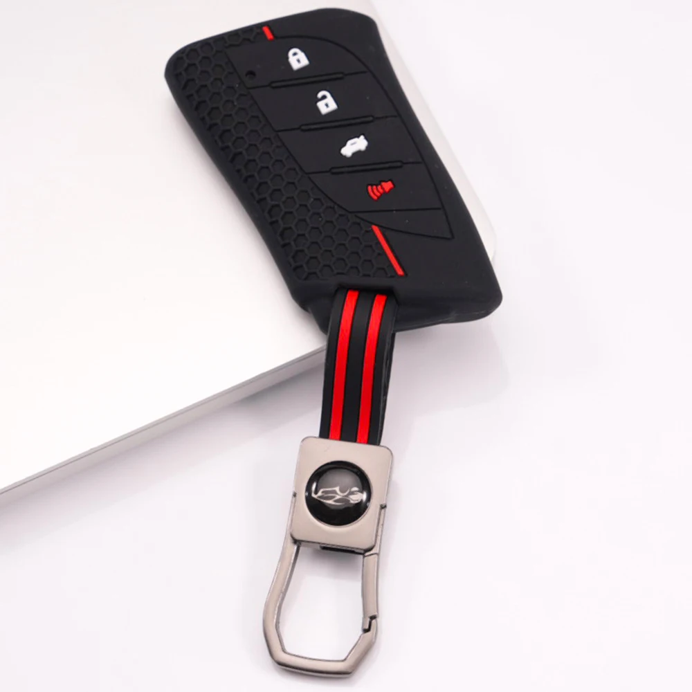 Key Fob Case With Keychain For Lexus NX ES UX US RC LX IS 250h RX 350h LS 450h 260h 300h UX200 LM350H LM500H ES200 Stylish