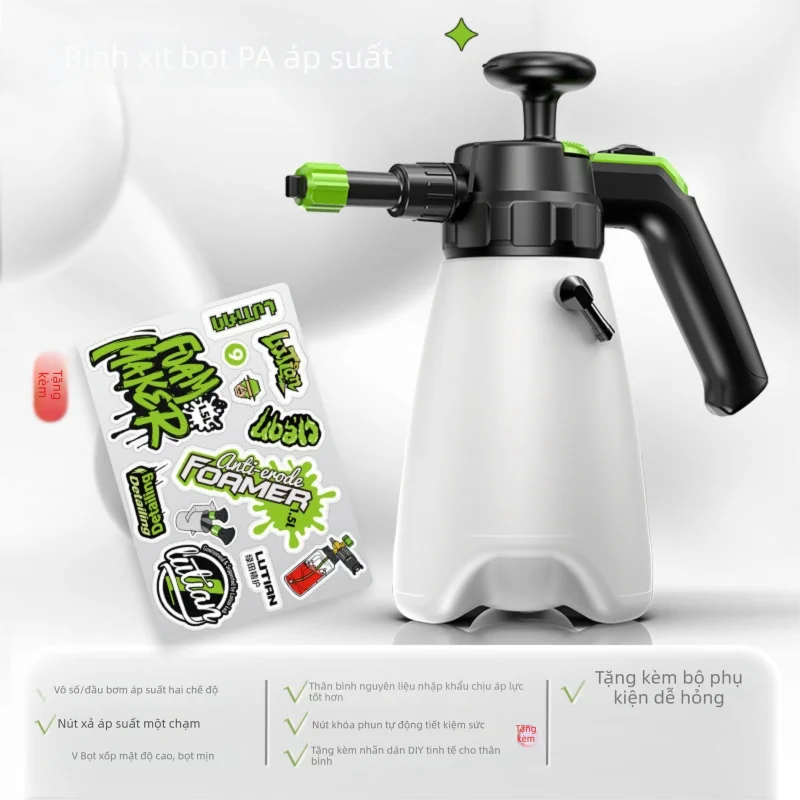 LUTIAN | Máy Xịt Bọt Rửa Xe Cầm Tay & Điện PA