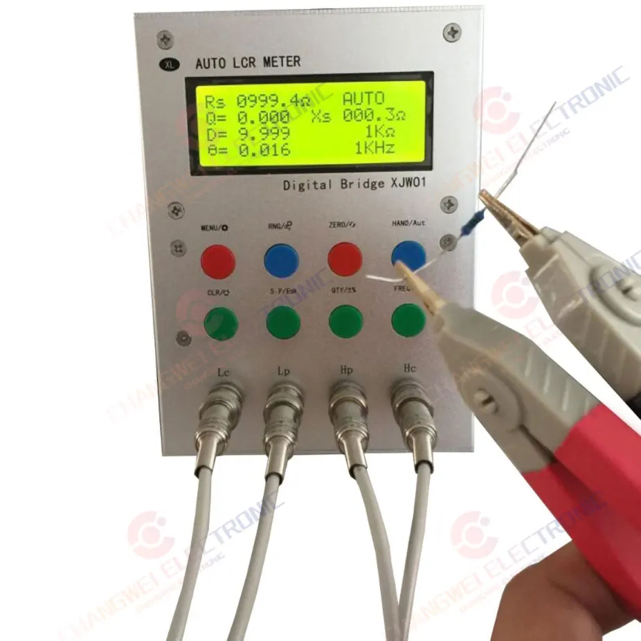 XJW01 LCR digital bridge tester, inductance,capacitor, resistor,watchband, ESR Kit