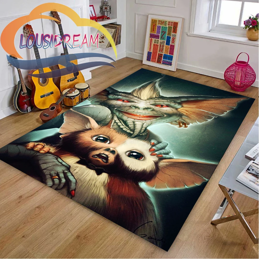 

Коврики и ковер Gremlins для дома, гостиной, спальни, входа, большая площадь, мягкий 3D модный мультяшный декоративный коврик